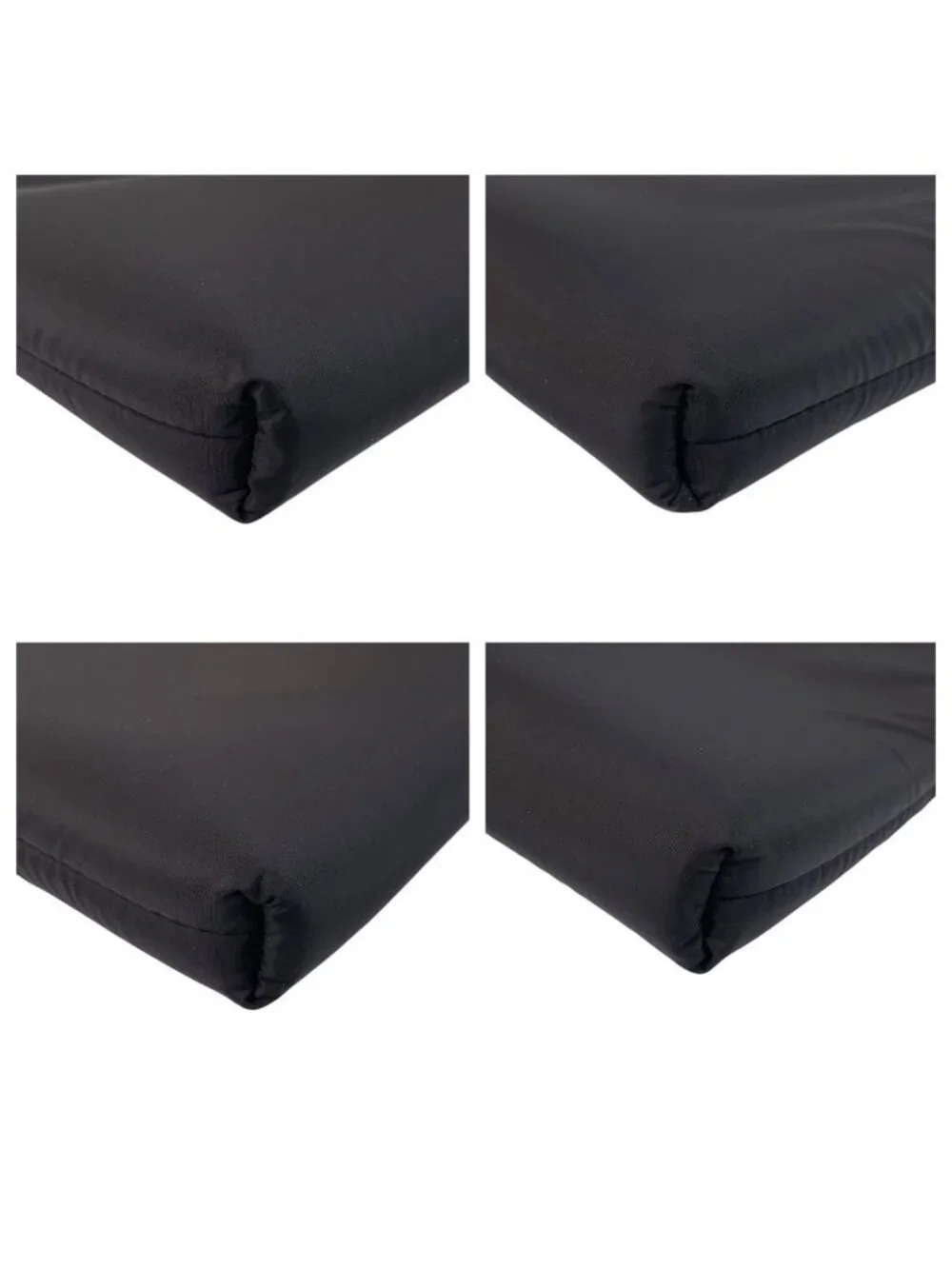 Prada Tessuto Black Silver Nylon Clutch
